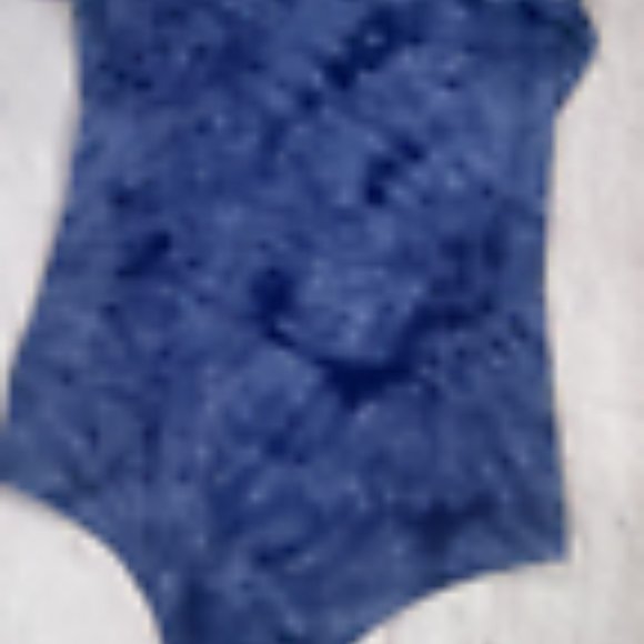 Jenni Tie Dye Square Neck Ribbed Body Suit Size Small - Picture 6 of 7